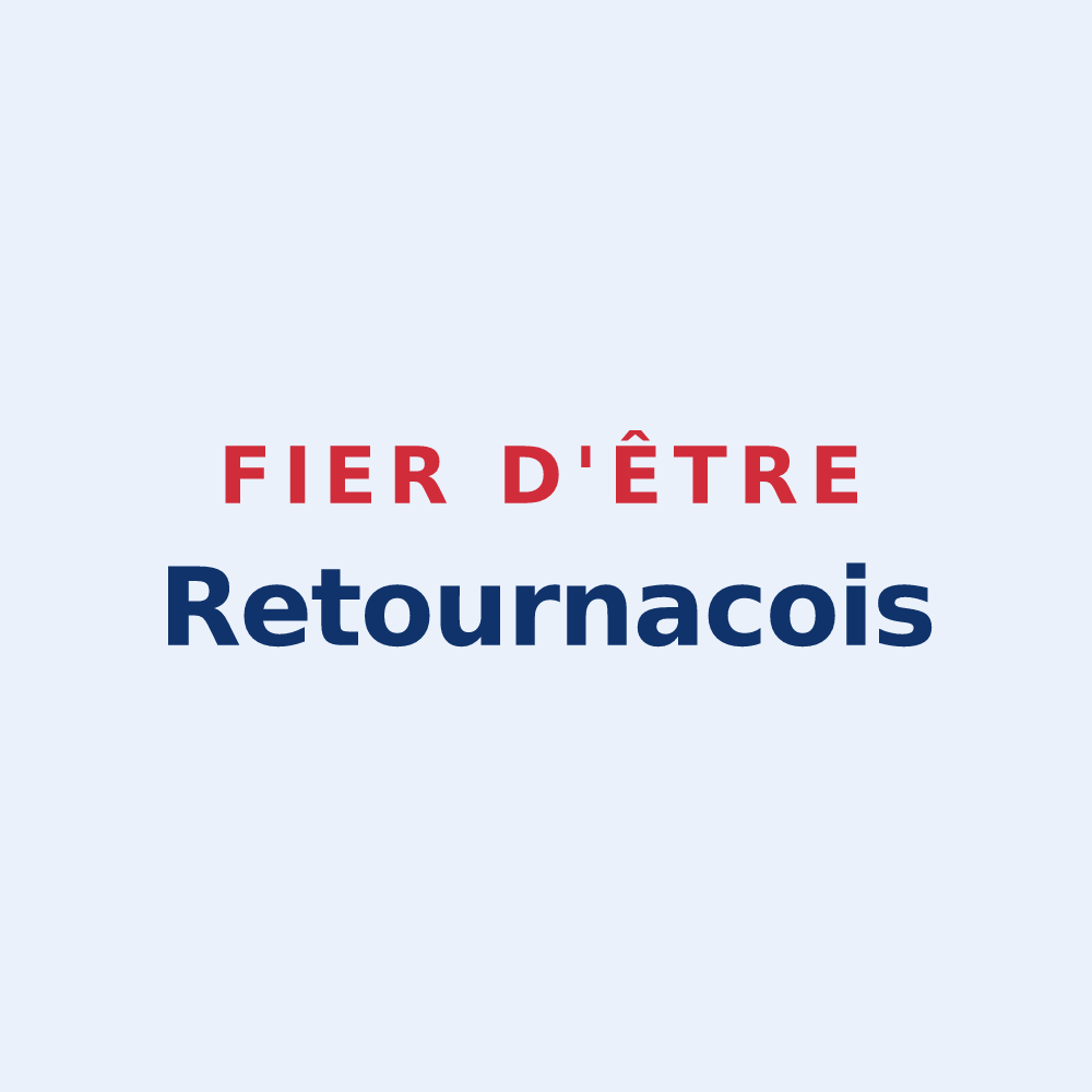 Sticker « Fier d'être Retournacois » — design pour Retournac