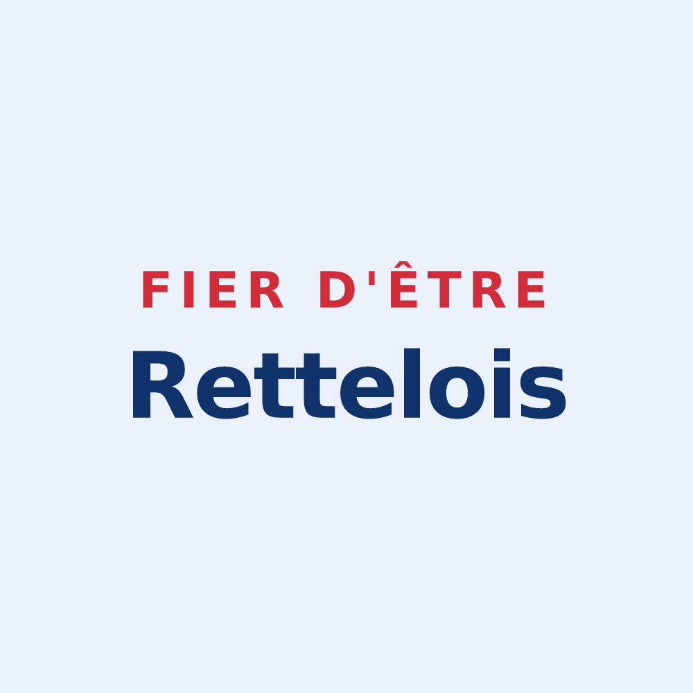 Sticker « Fier d'être Rettelois » — design pour Rettel