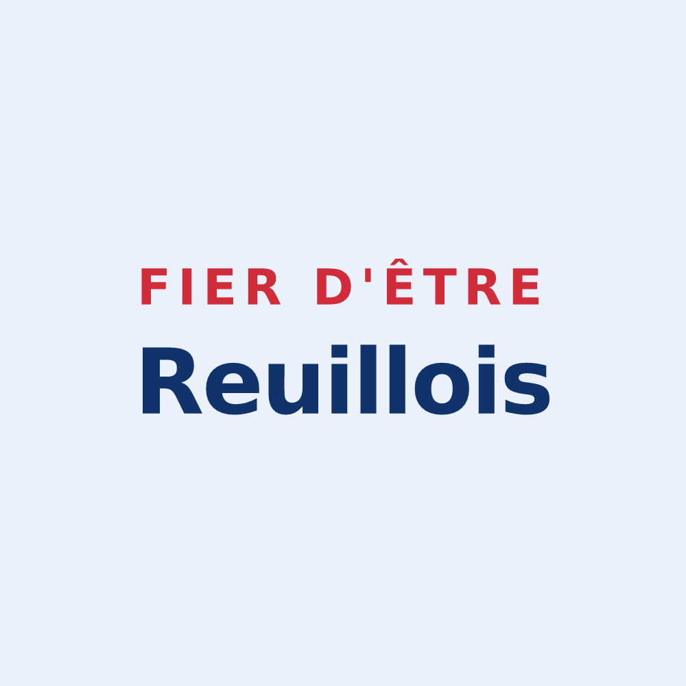 Sticker « Fier d'être Reuillois » — design pour Reuilly