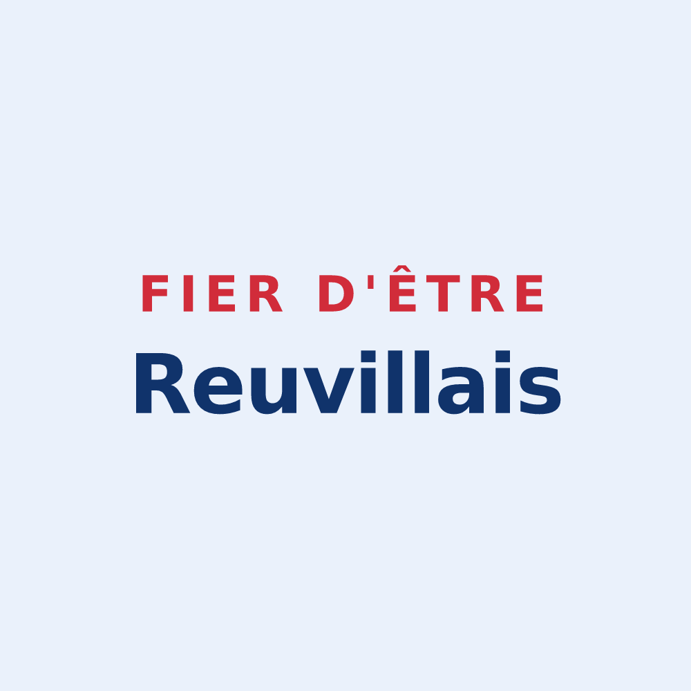 Sticker « Fier d'être Reuvillais » — design pour Reuville