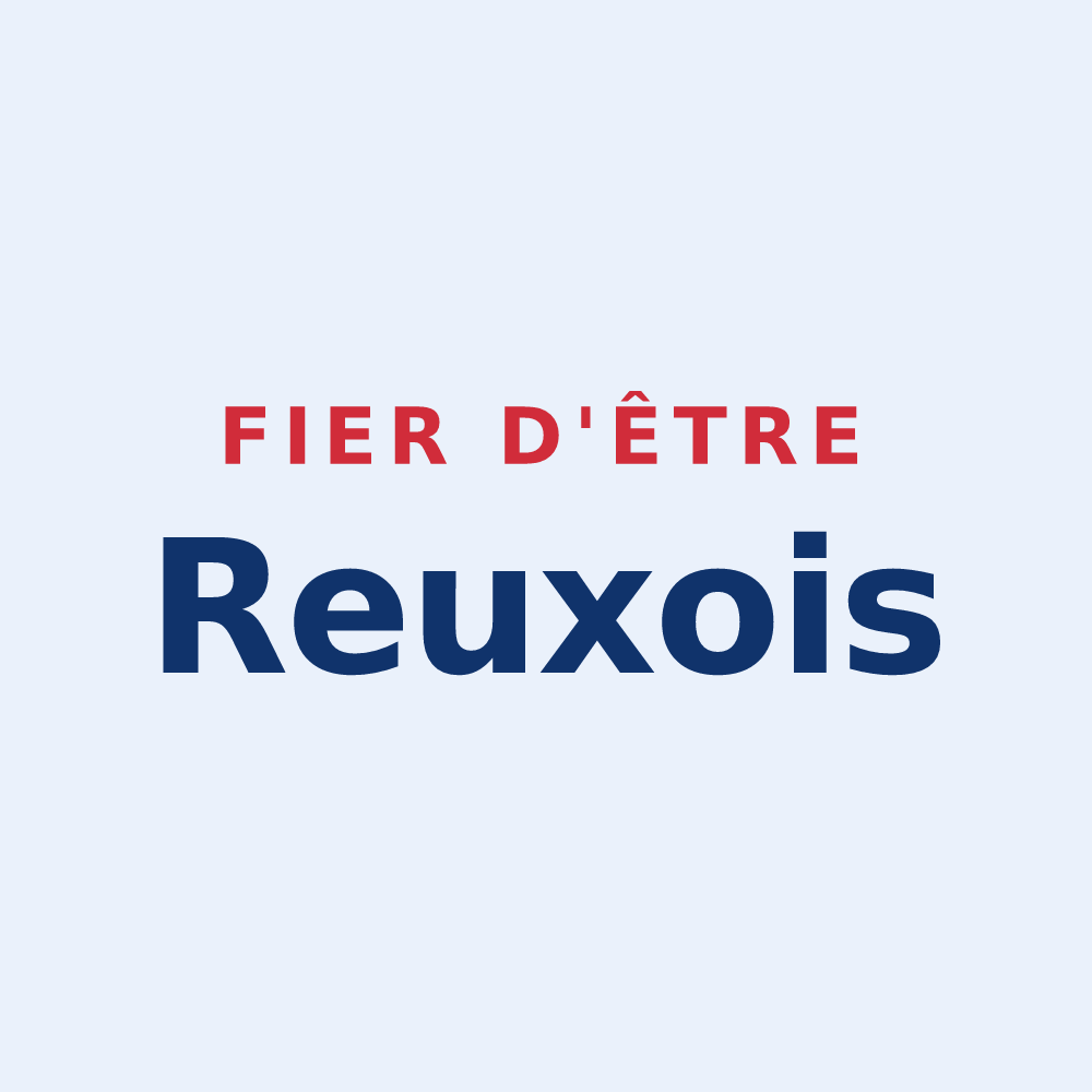 Sticker « Fier d'être Reuxois » — design pour Reux