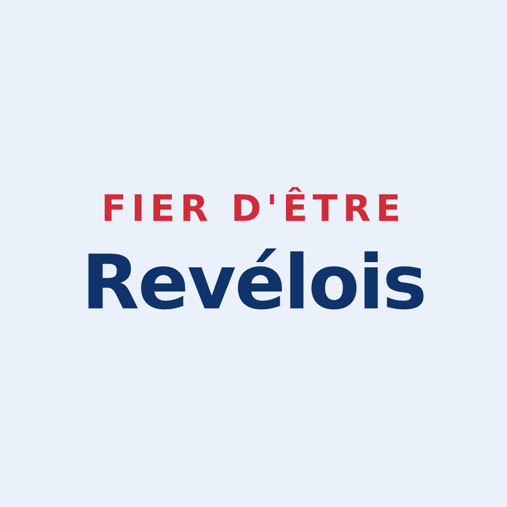 Sticker « Fier d'être Revélois » — design pour Revel