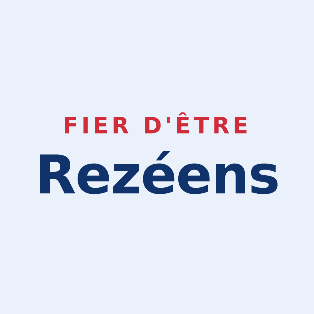 Sticker « Fier d'être Rezéens » — design pour Rezé