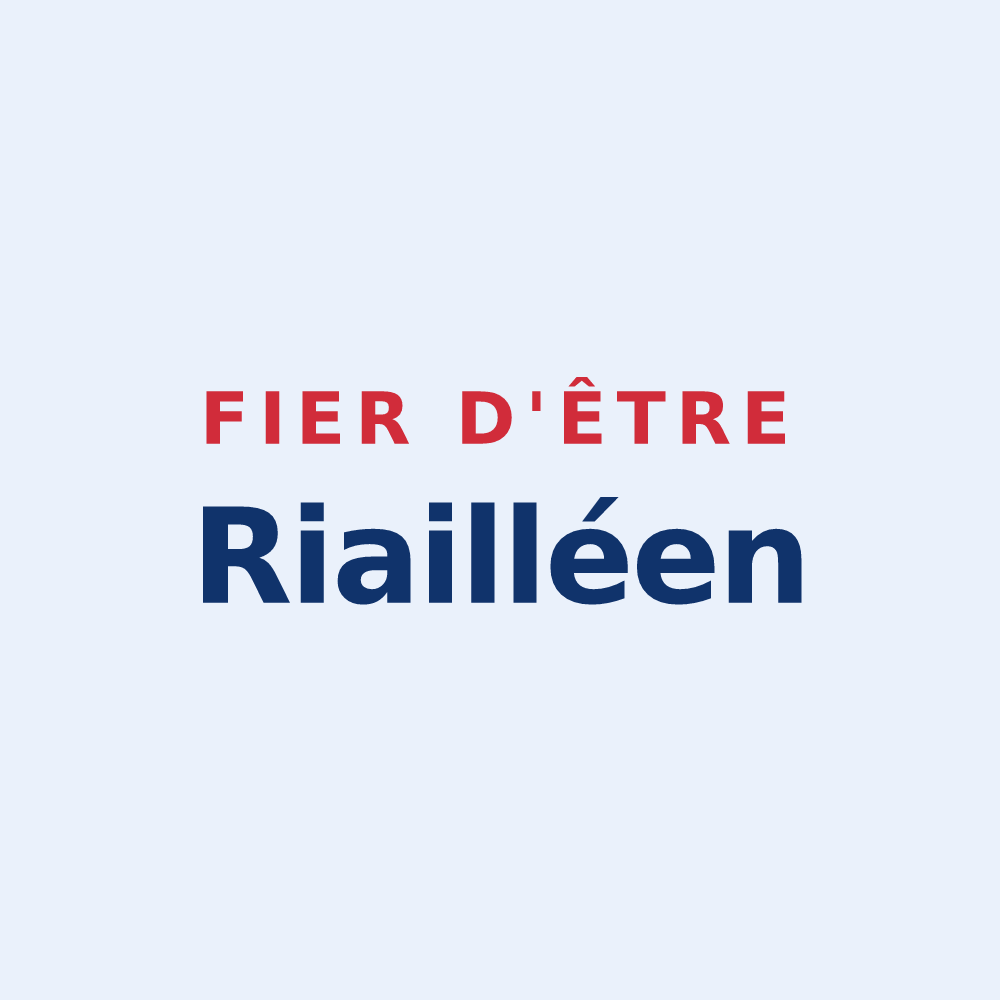 Sticker « Fier d'être Riailléen » — design pour Riaillé