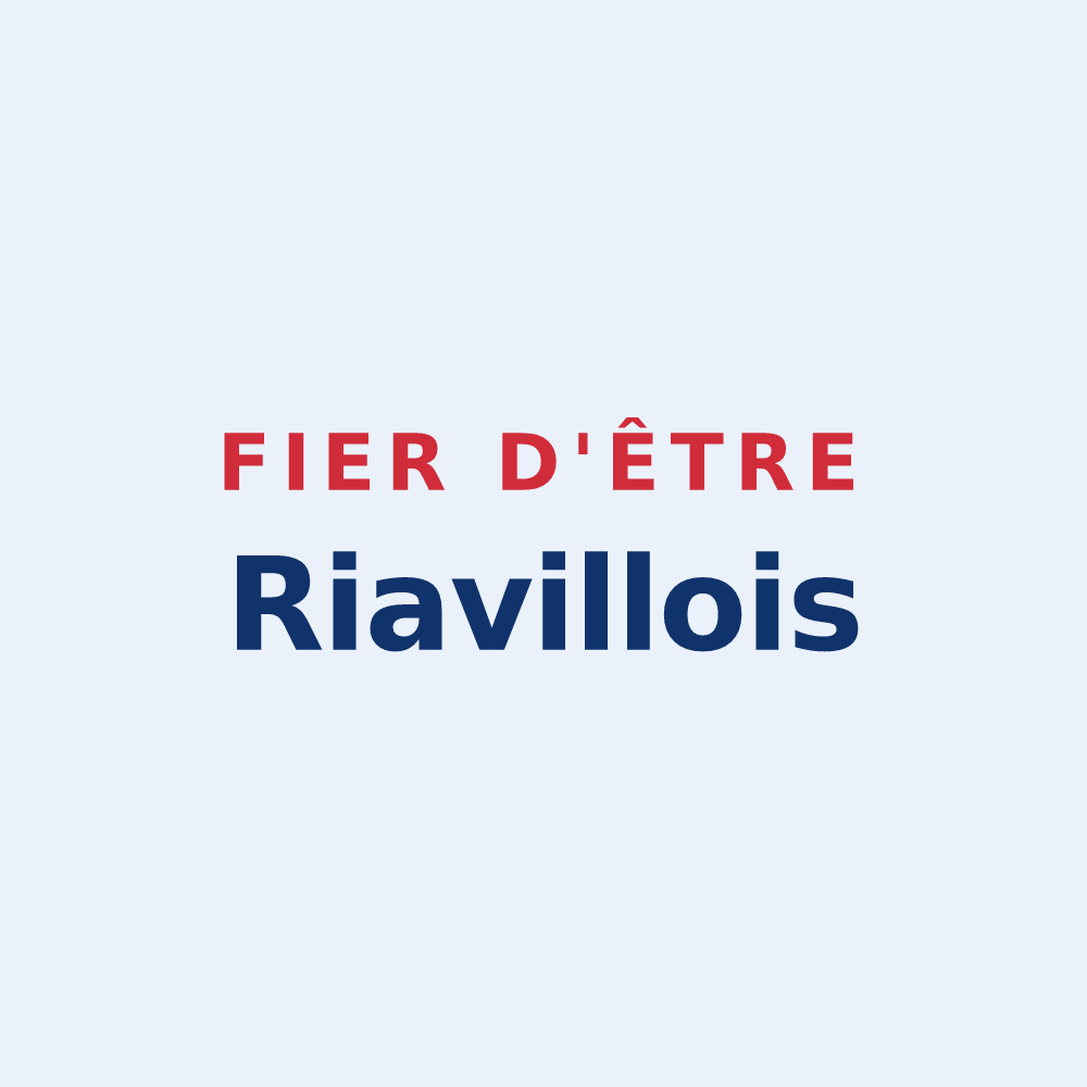 Sticker « Fier d'être Riavillois » — design pour Riaville
