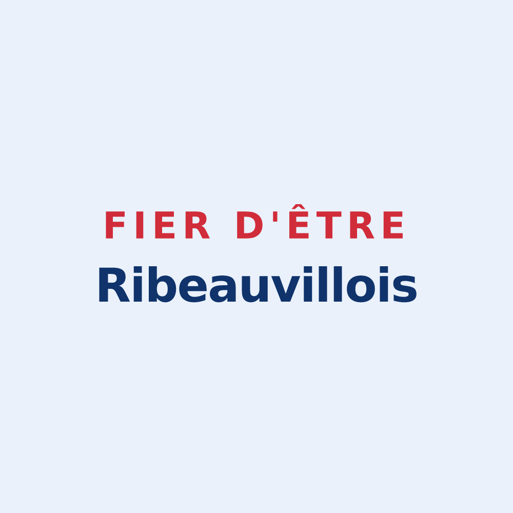 Sticker « Fier d'être Ribeauvillois » — design pour Ribeauvillé