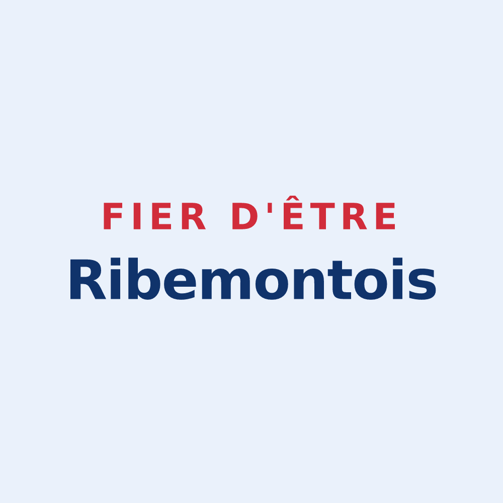 Sticker « Fier d'être Ribemontois » — design pour Ribemont-sur-Ancre