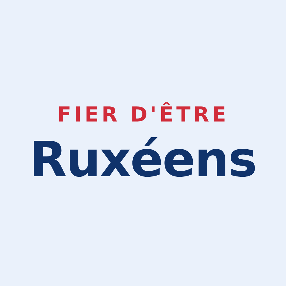 Sticker « Fier d'être Ruxéens » — design pour Rieux-de-Pelleport