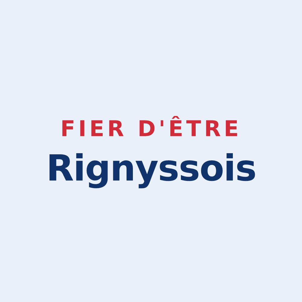 Sticker « Fier d'être Rignyssois » — design pour Rigny-sur-Arroux