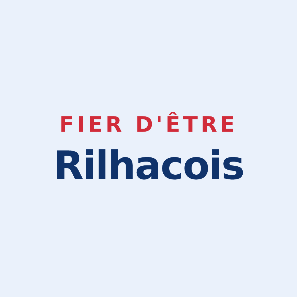 Sticker « Fier d'être Rilhacois » — design pour Rilhac-Xaintrie