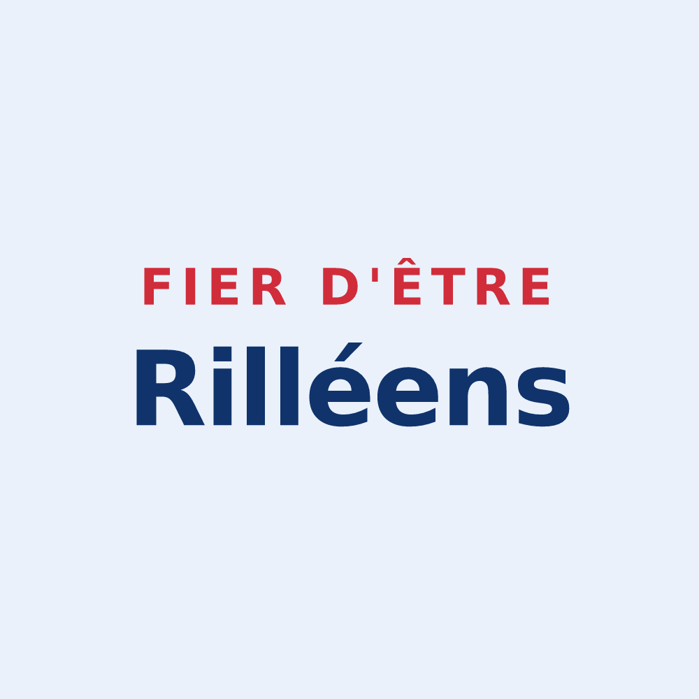 Sticker « Fier d'être Rilléens » — design pour Rillé