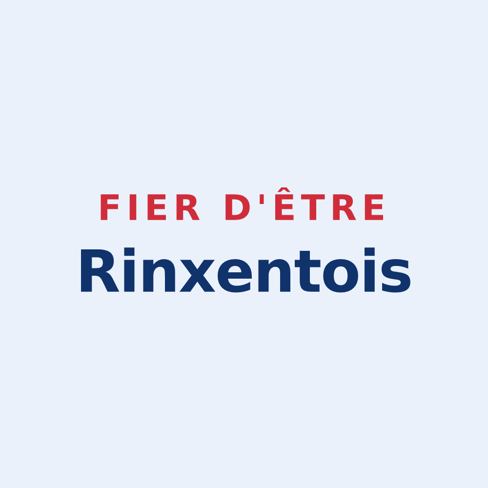 Sticker « Fier d'être Rinxentois » — design pour Rinxent