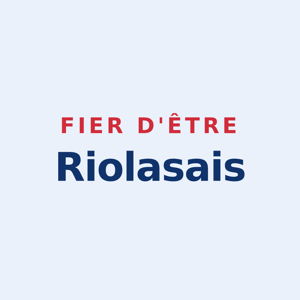 Sticker « Fier d'être Riolasais » — design pour Riolas