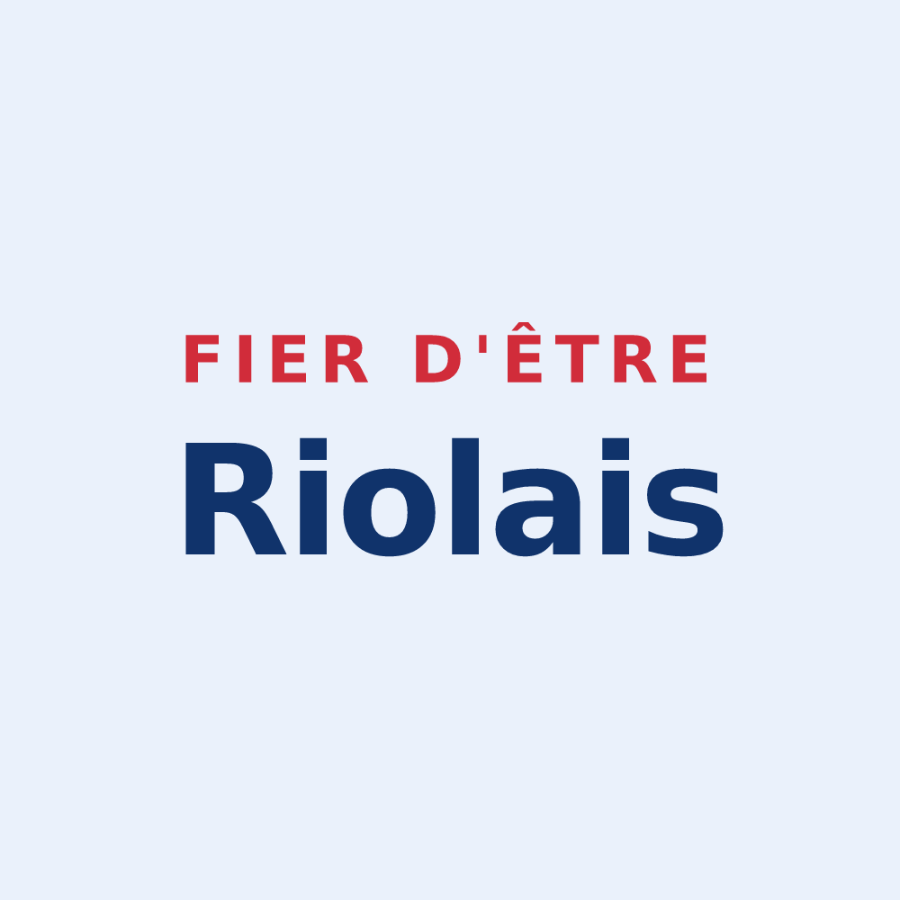 Sticker « Fier d'être Riolais » — design pour Riols