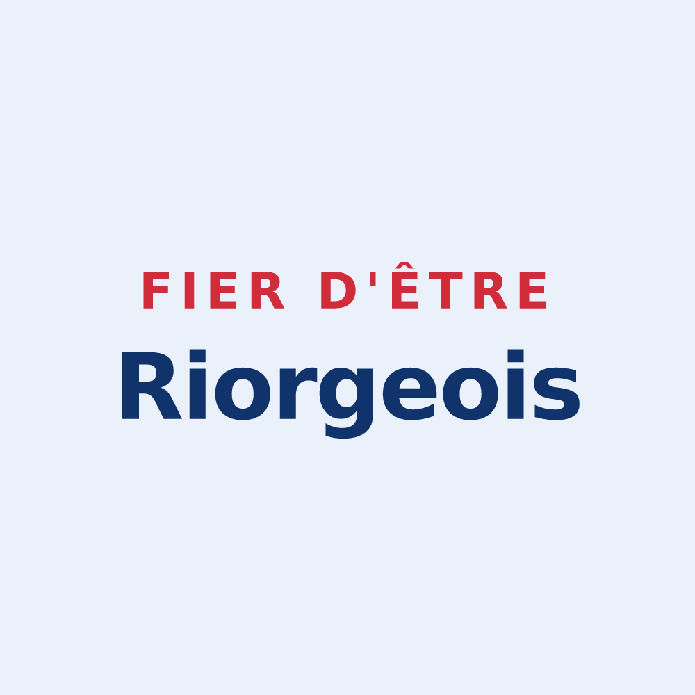 Sticker « Fier d'être Riorgeois » — design pour Riorges
