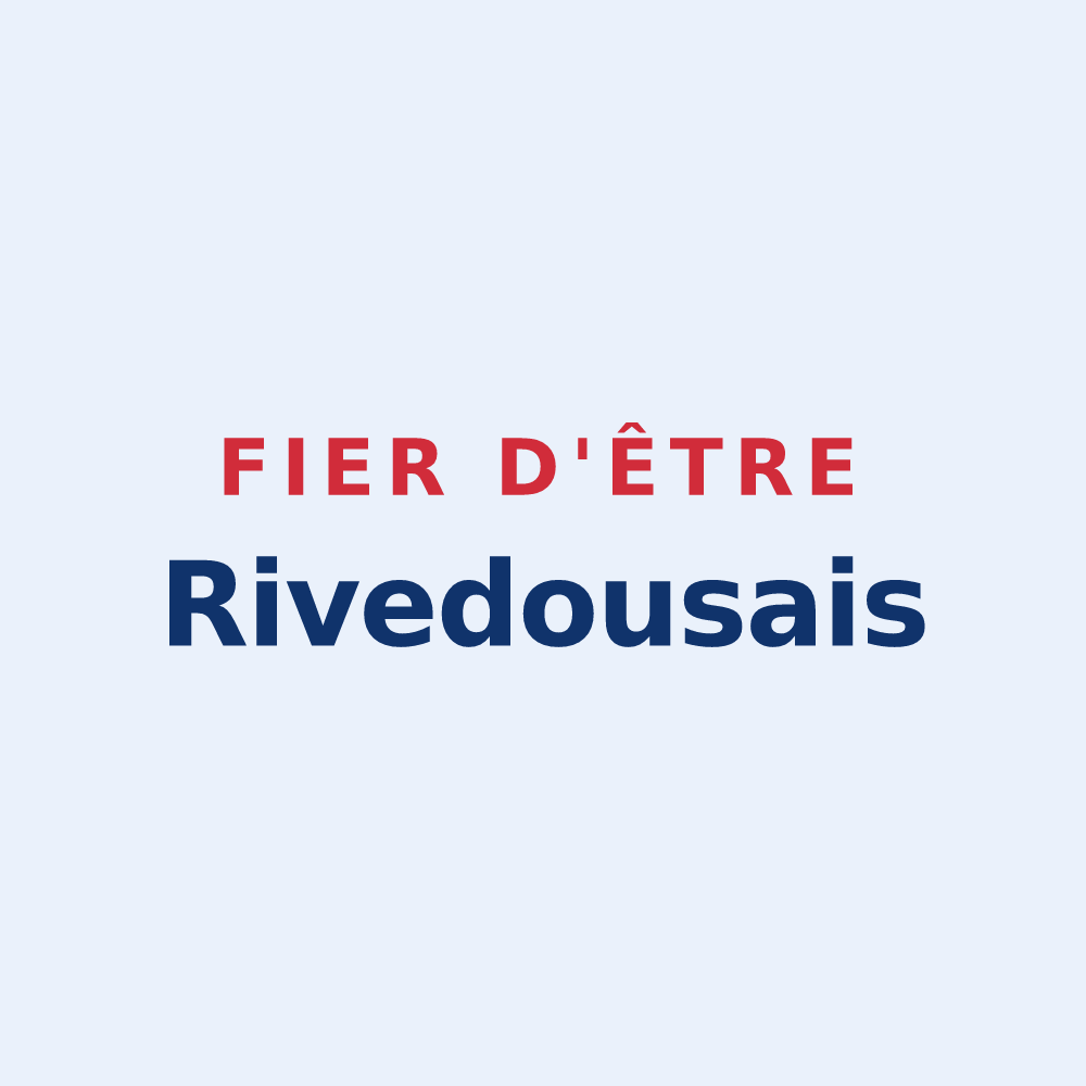 Sticker « Fier d'être Rivedousais » — design pour Rivedoux-Plage
