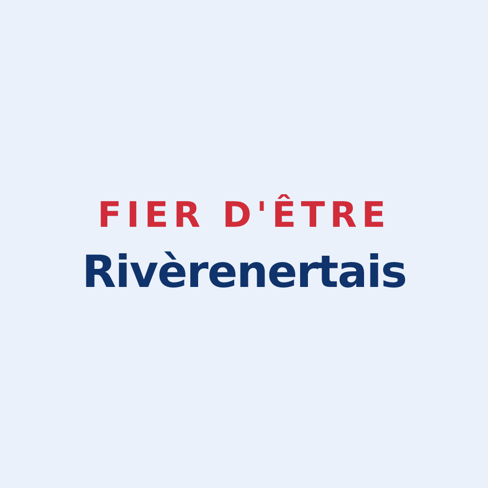 Sticker « Fier d'être Rivèrenertais » — design pour Rivèrenert