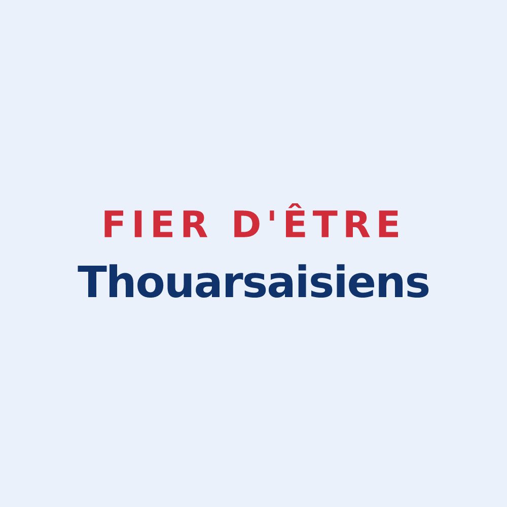 Sticker « Fier d'être Thouarsaisiens » — design pour Rives-du-Fougerais