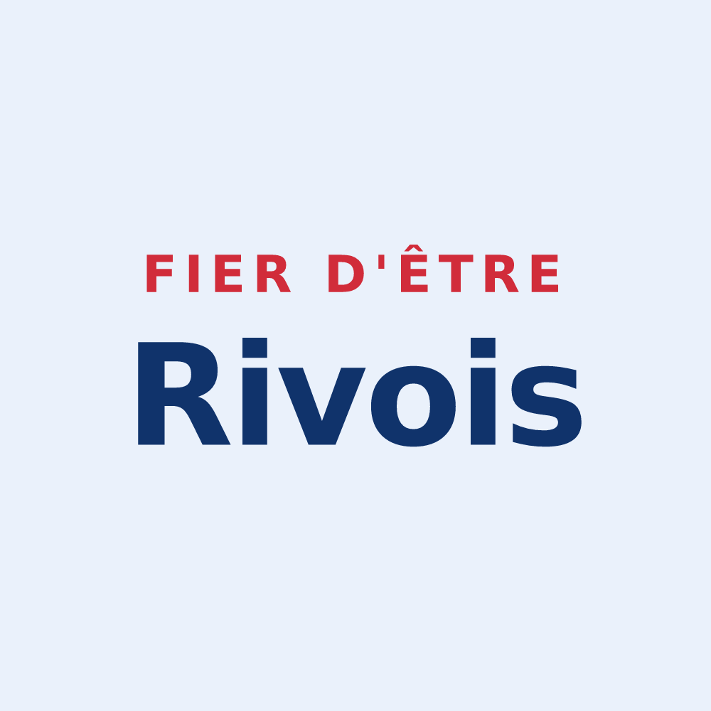 Sticker « Fier d'être Rivois » — design pour Rives