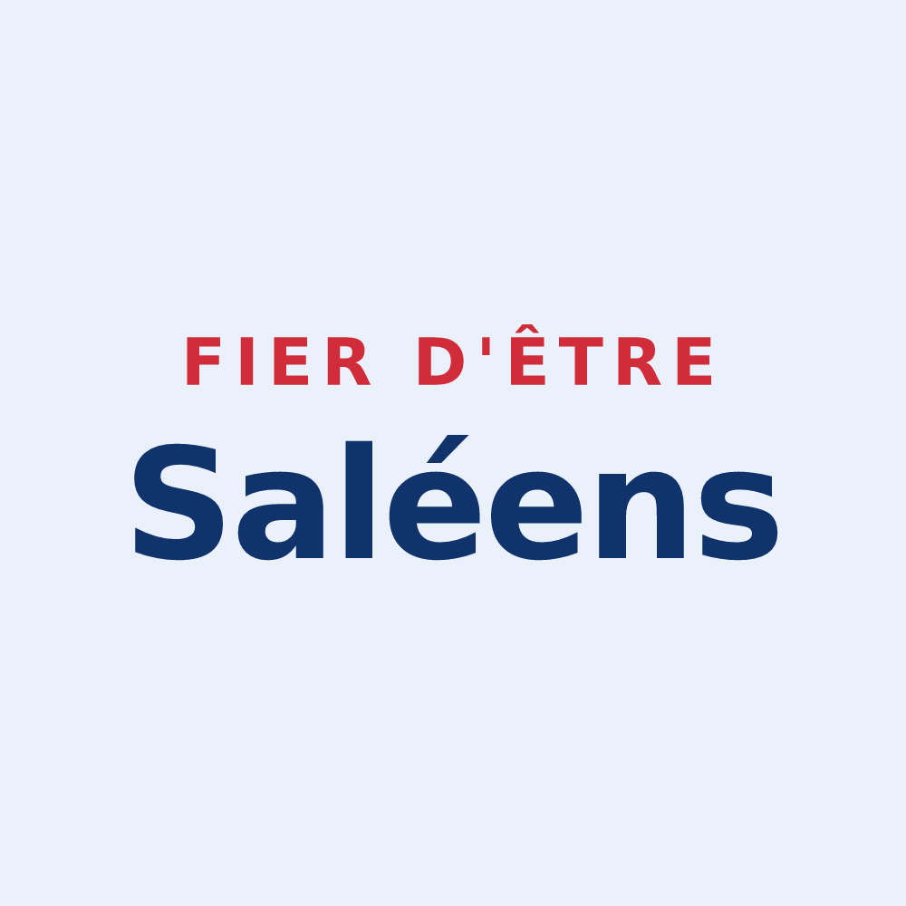 Sticker « Fier d'être Saléens » — design pour Rivière-Salée