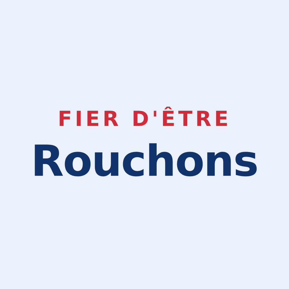 Sticker « Fier d'être Rouchons » — design pour Roche-la-Molière