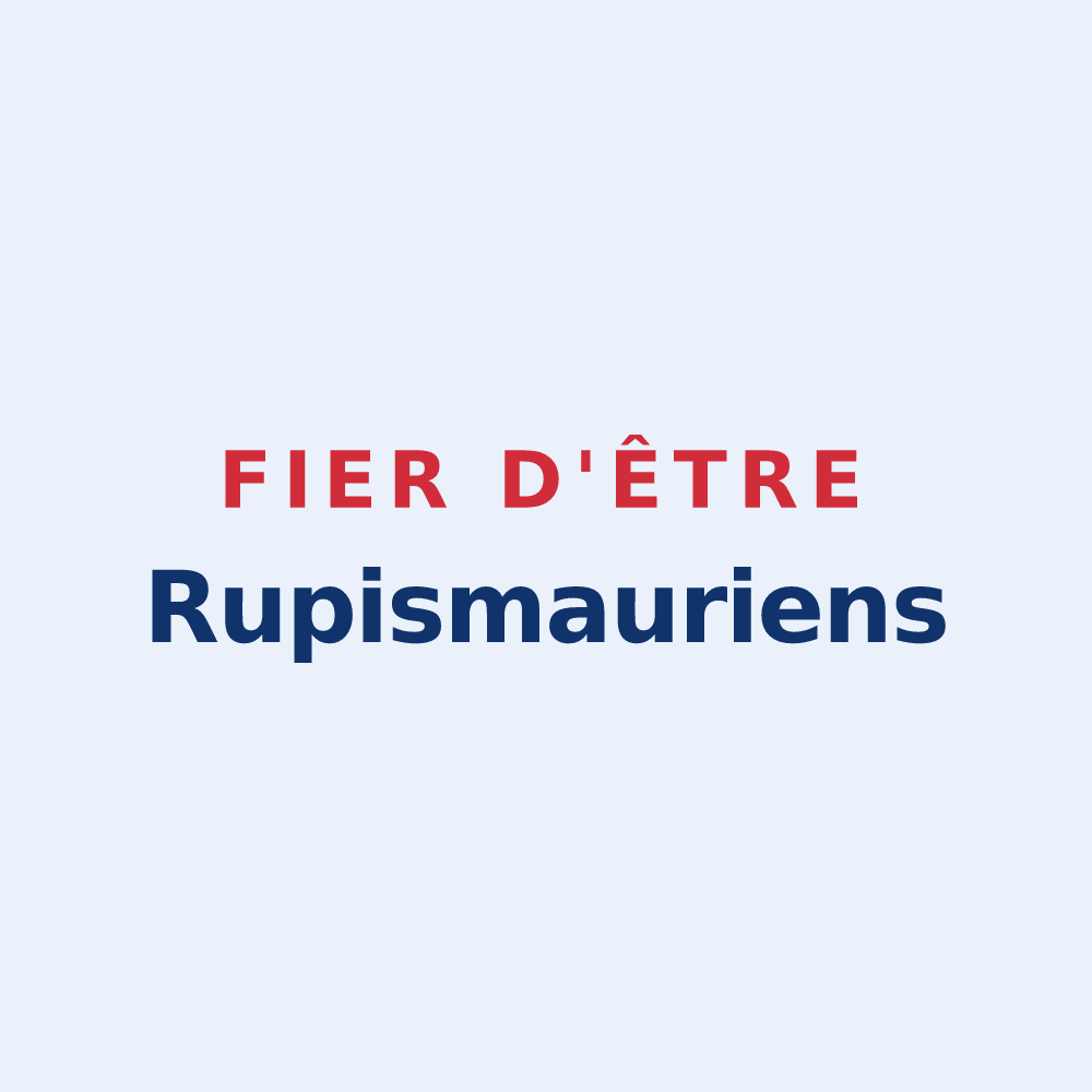 Sticker « Fier d'être Rupismauriens » — design pour Rochemaure