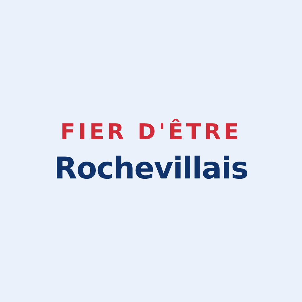 Sticker « Fier d'être Rochevillais » — design pour Rocheville
