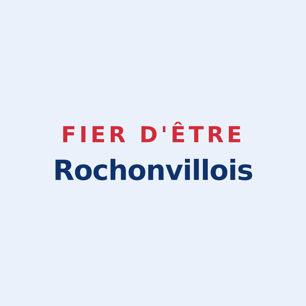 Sticker « Fier d'être Rochonvillois » — design pour Rochonvillers