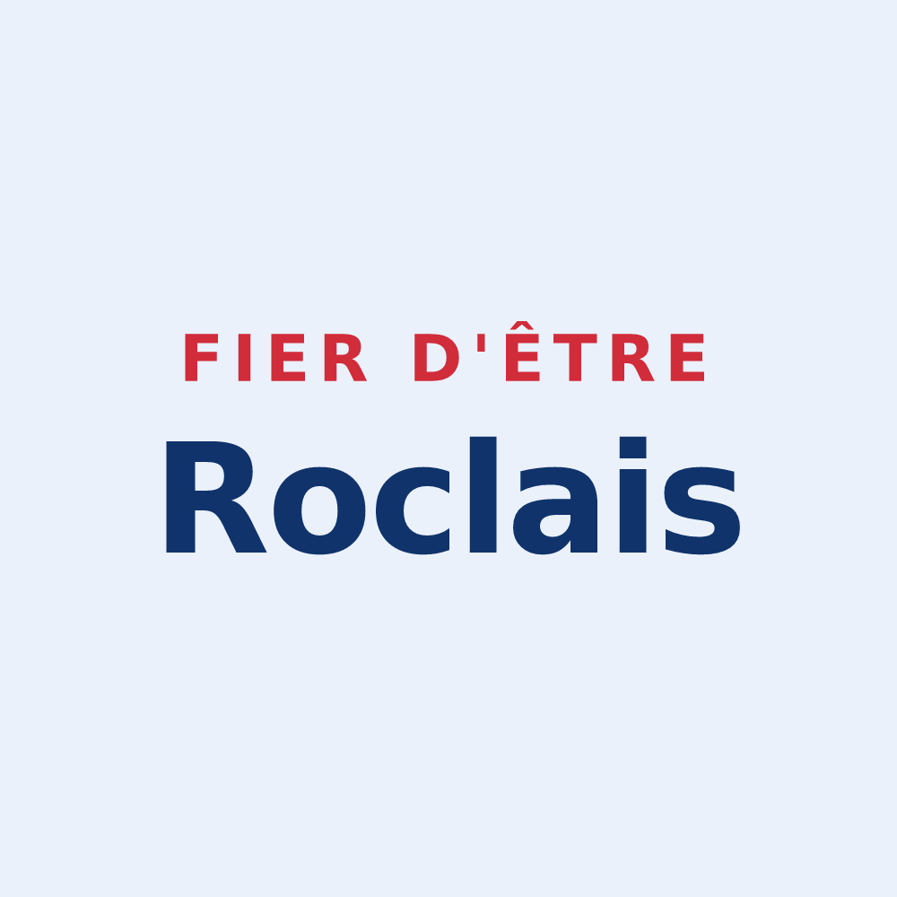 Sticker « Fier d'être Roclais » — design pour Rocles
