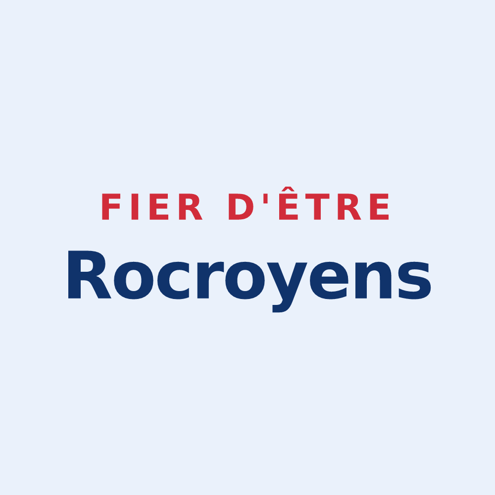Sticker « Fier d'être Rocroyens » — design pour Rocroi