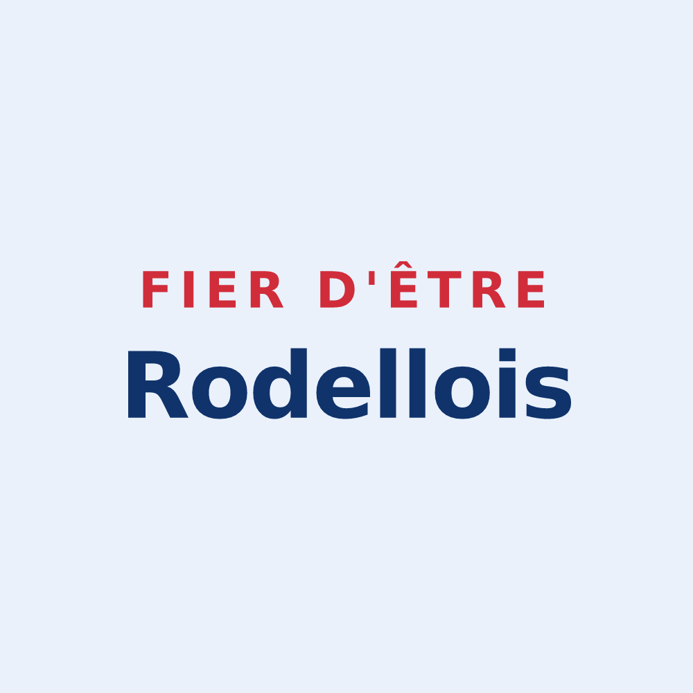 Sticker « Fier d'être Rodellois » — design pour Rodelle