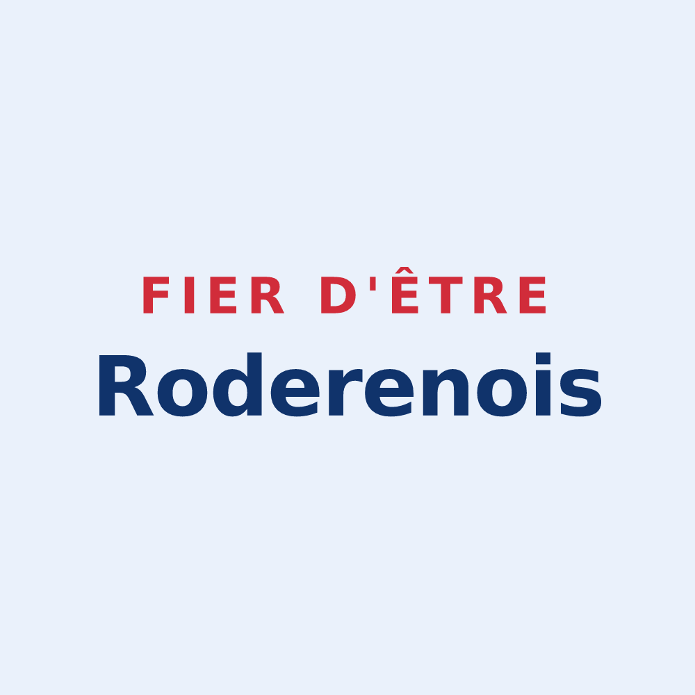 Sticker « Fier d'être Roderenois » — design pour Roderen