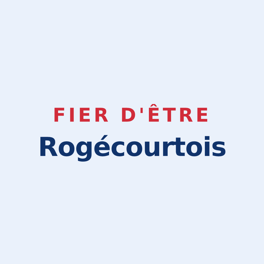Sticker « Fier d'être Rogécourtois » — design pour Rogécourt