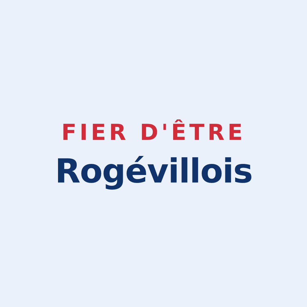Sticker « Fier d'être Rogévillois » — design pour Rogéville