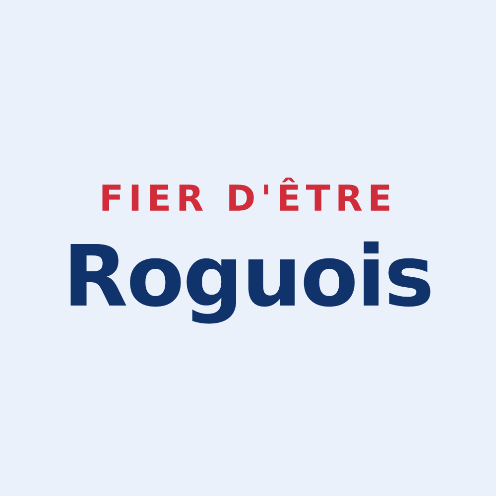Sticker « Fier d'être Roguois » — design pour Rogues