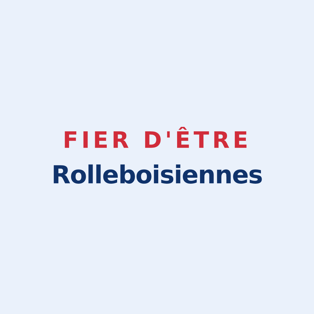 Sticker « Fier d'être Rolleboisiennes » — design pour Rolleboise