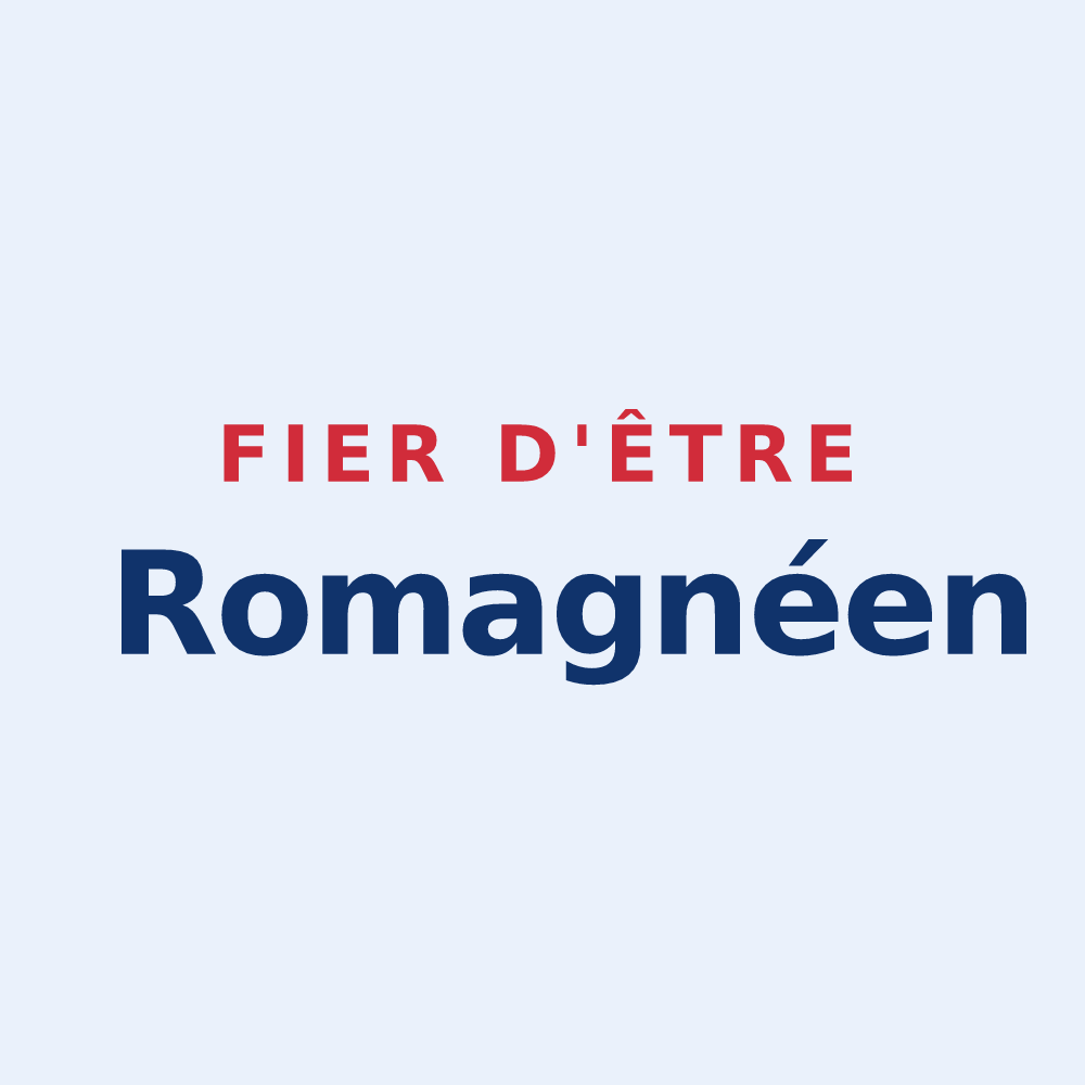 Sticker « Fier d'être Romagnéen » — design pour Romagné