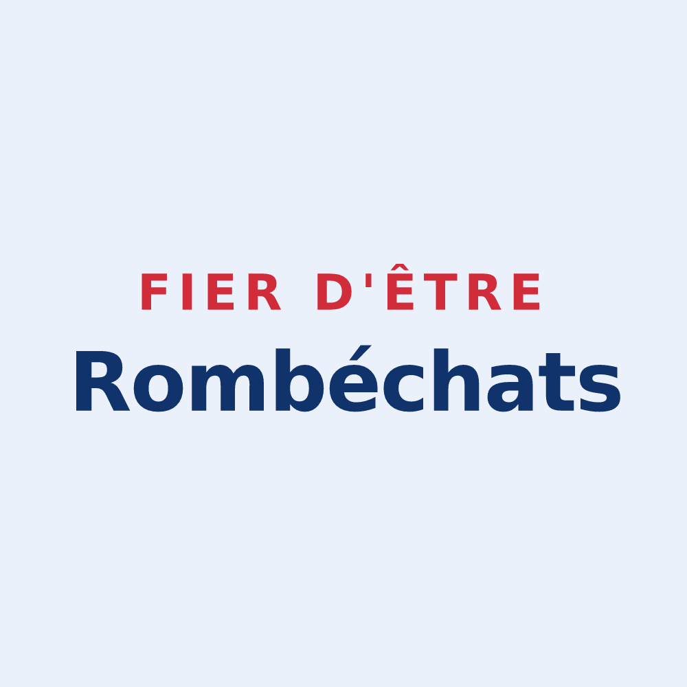 Sticker « Fier d'être Rombéchats » — design pour Rombach-le-Franc