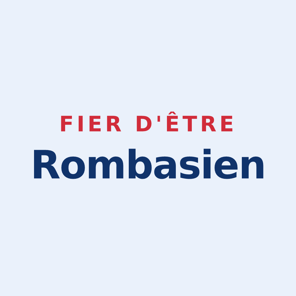 Sticker « Fier d'être Rombasien » — design pour Rombas