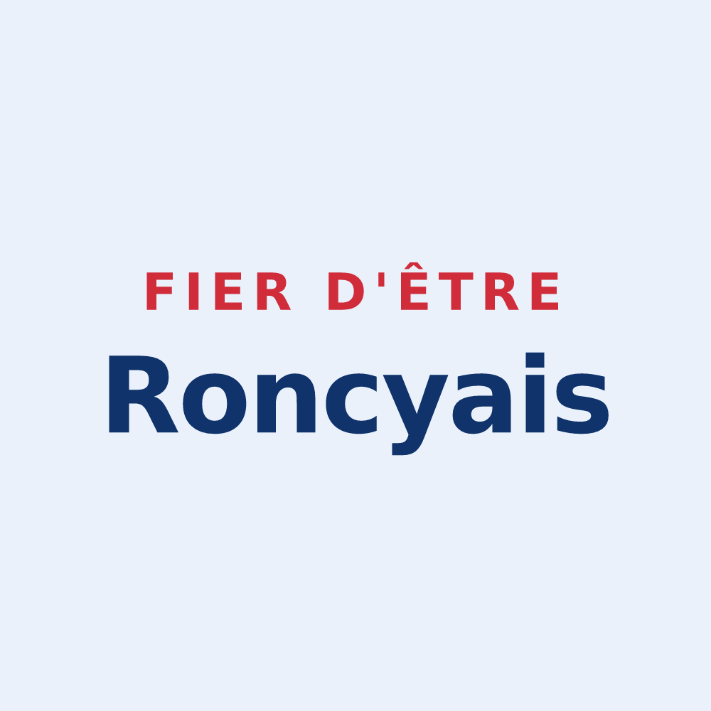 Sticker « Fier d'être Roncyais » — design pour Roncey