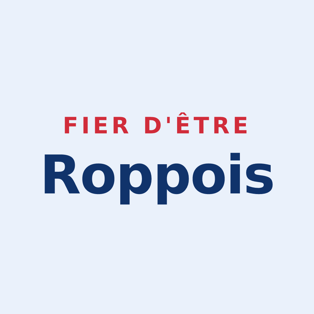 Sticker « Fier d'être Roppois » — design pour Roppe
