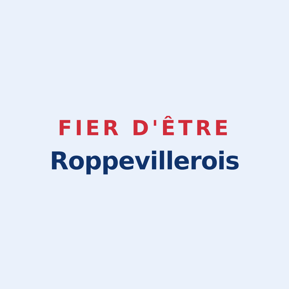 Sticker « Fier d'être Roppevillerois » — design pour Roppeviller