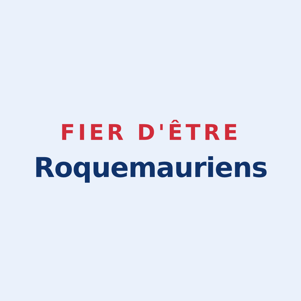 Sticker « Fier d'être Roquemauriens » — design pour Roquemaure