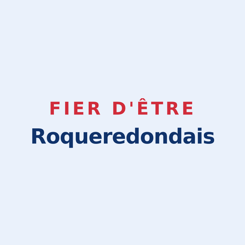 Sticker « Fier d'être Roqueredondais » — design pour Roqueredonde
