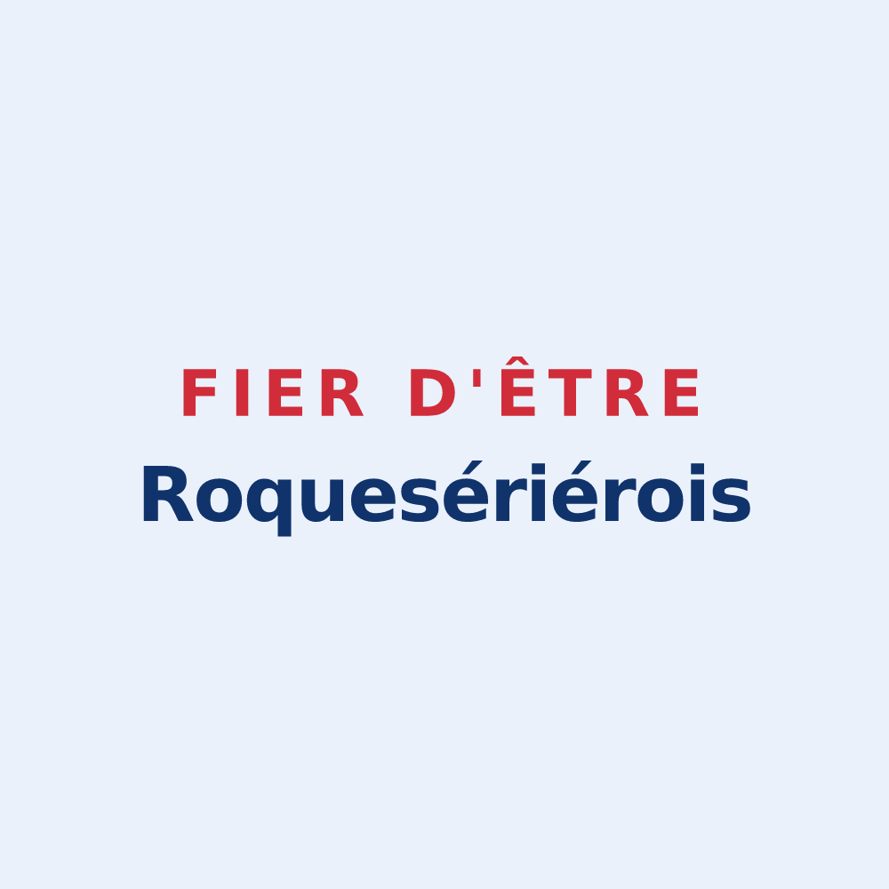 Sticker « Fier d'être Roquesériérois » — design pour Roquesérière