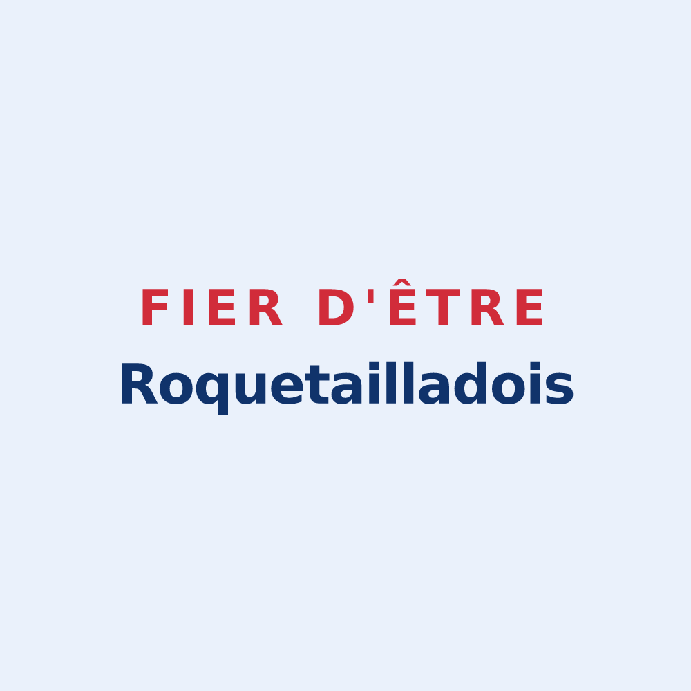 Sticker « Fier d'être Roquetailladois » — design pour Roquetaillade-et-Conilhac