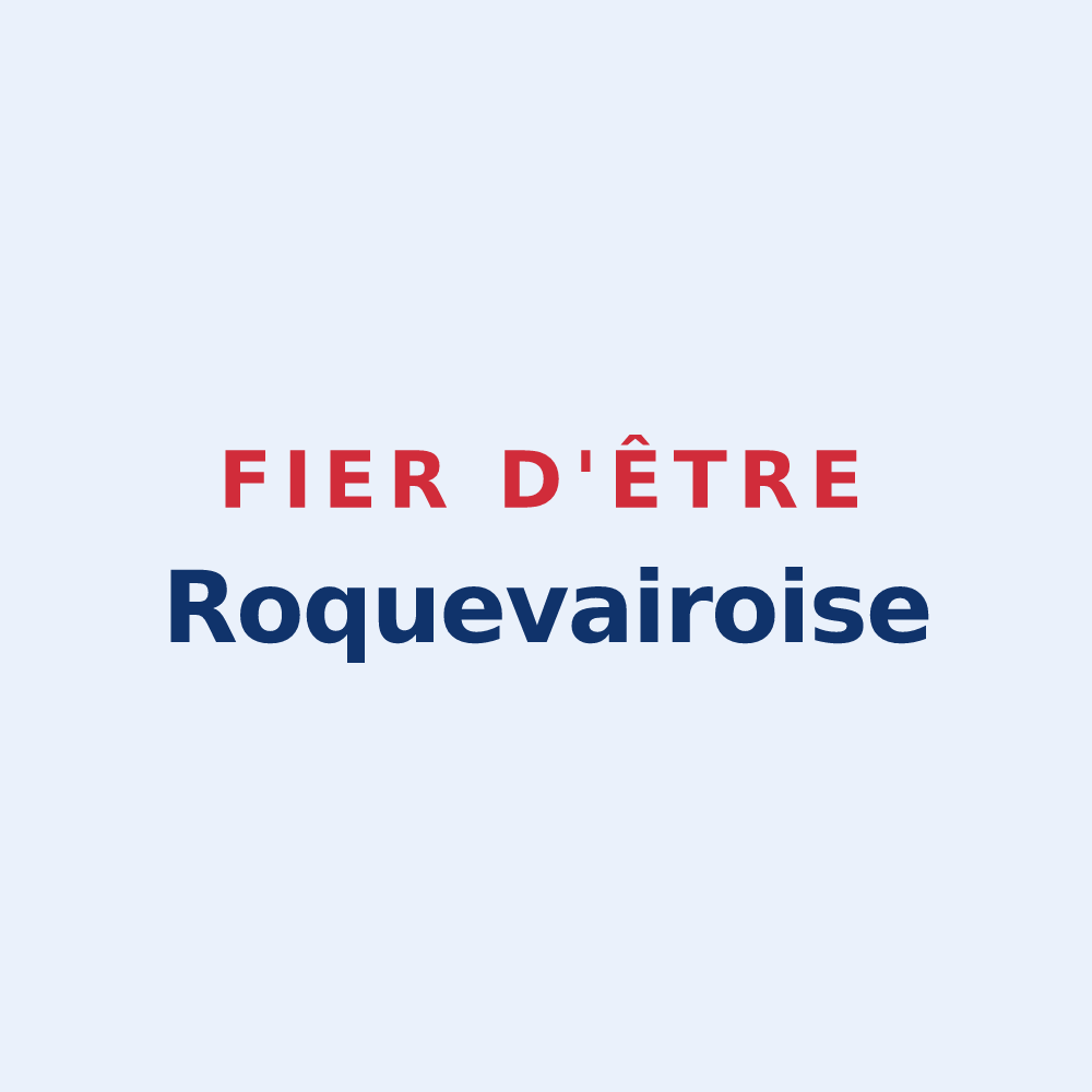 Sticker « Fier d'être Roquevairoise » — design pour Roquevaire