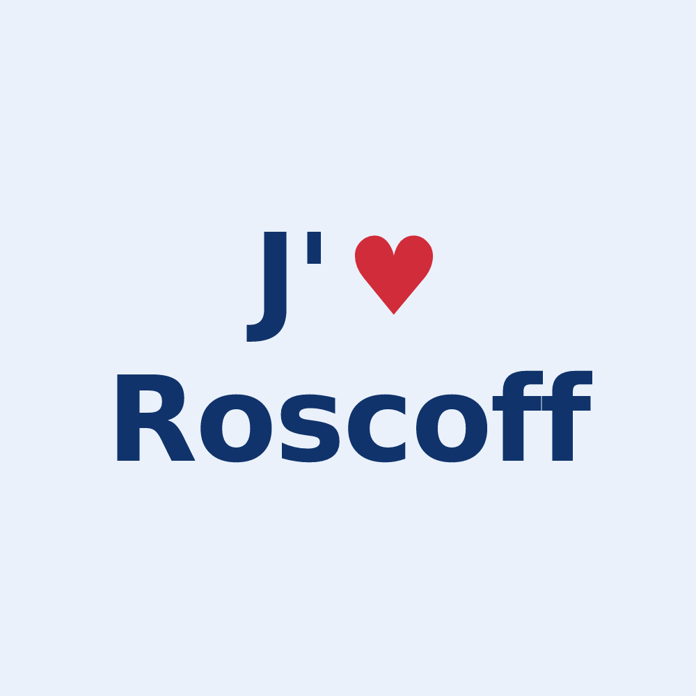 Sticker personnalisé Roscoff — design J'aime Roscoff