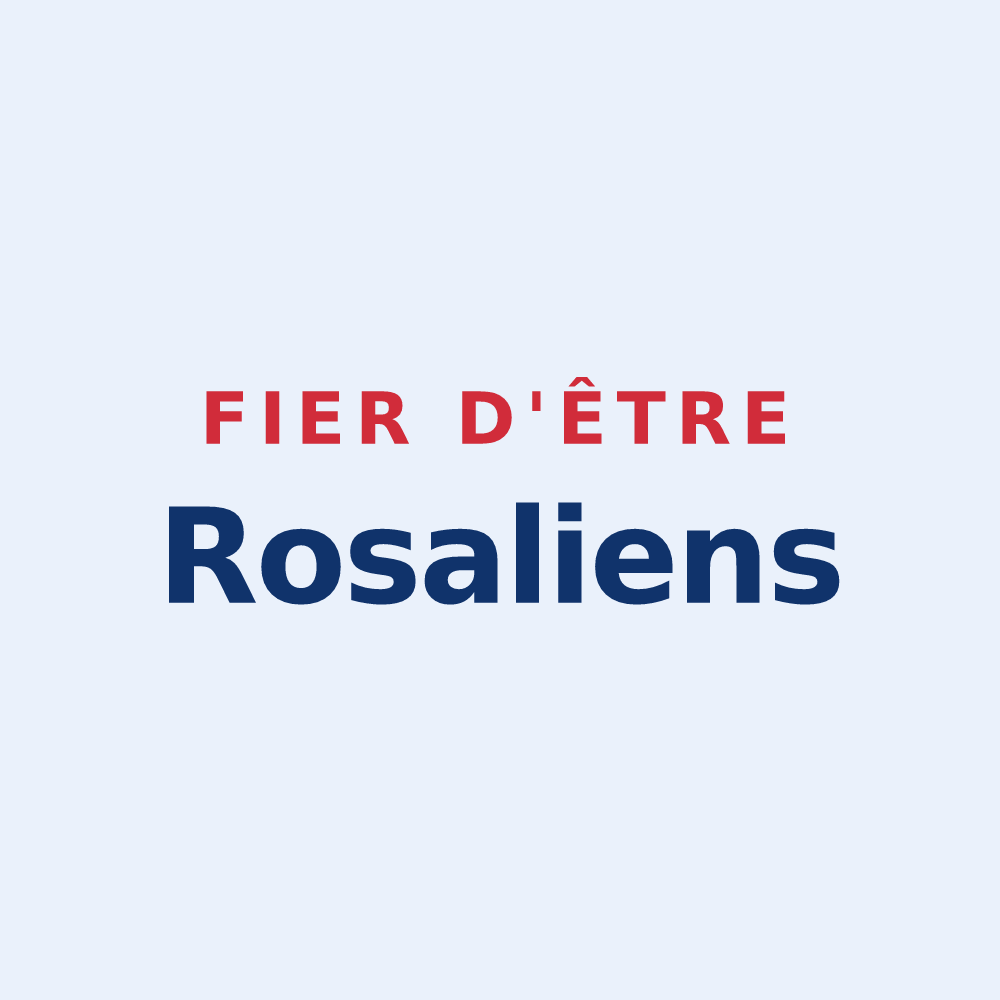 Sticker « Fier d'être Rosaliens » — design pour Rosoy-en-Multien