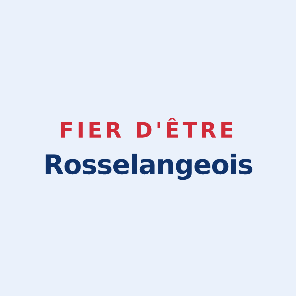 Sticker « Fier d'être Rosselangeois » — design pour Rosselange